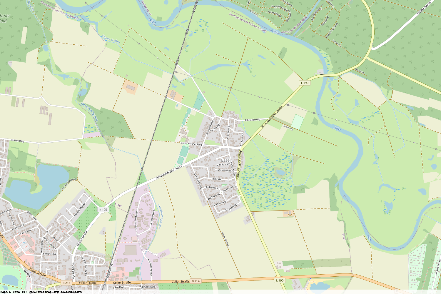 Ist gerade Stromausfall in Niedersachsen - Heidekreis - Essel?