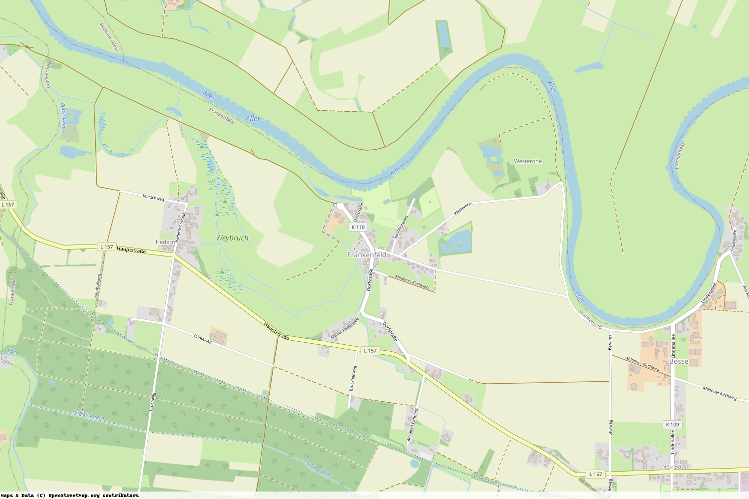 Ist gerade Stromausfall in Niedersachsen - Heidekreis - Frankenfeld?
