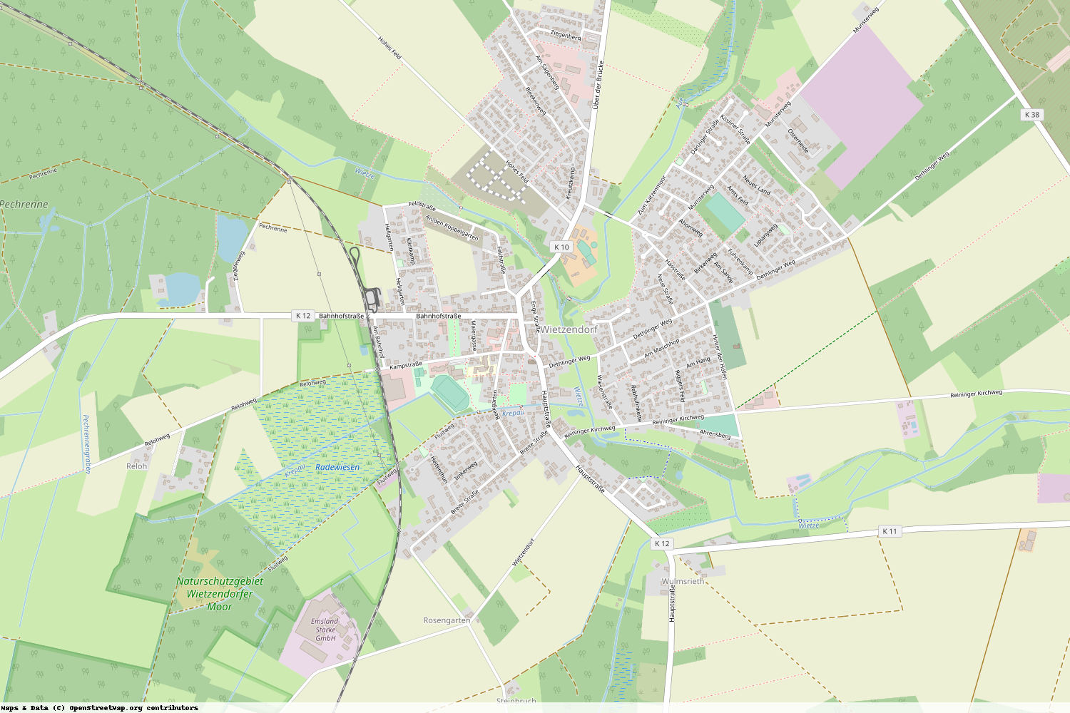 Ist gerade Stromausfall in Niedersachsen - Heidekreis - Wietzendorf?