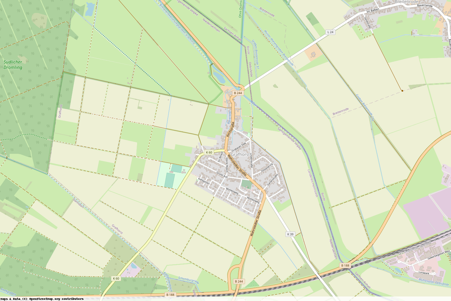 Ist gerade Stromausfall in Niedersachsen - Helmstedt - Grafhorst?