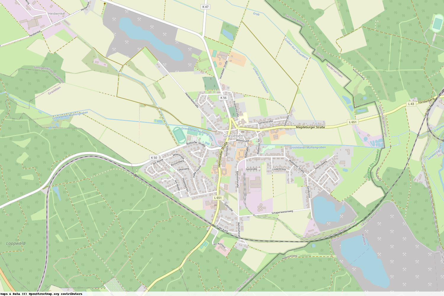 Ist gerade Stromausfall in Niedersachsen - Helmstedt - Grasleben?
