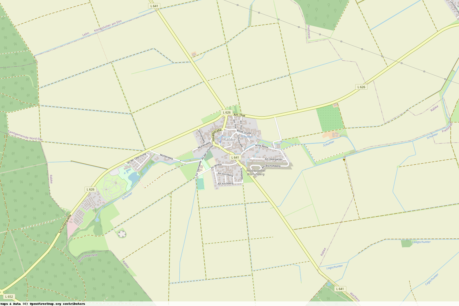 Ist gerade Stromausfall in Niedersachsen - Helmstedt - Räbke?
