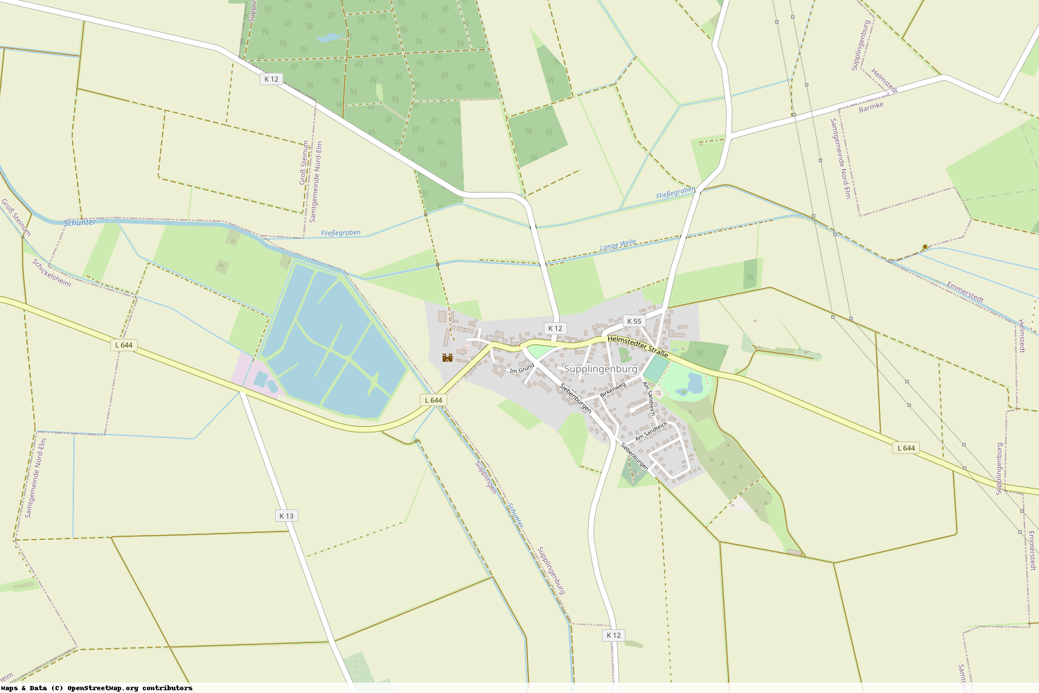Ist gerade Stromausfall in Niedersachsen - Helmstedt - Süpplingenburg?