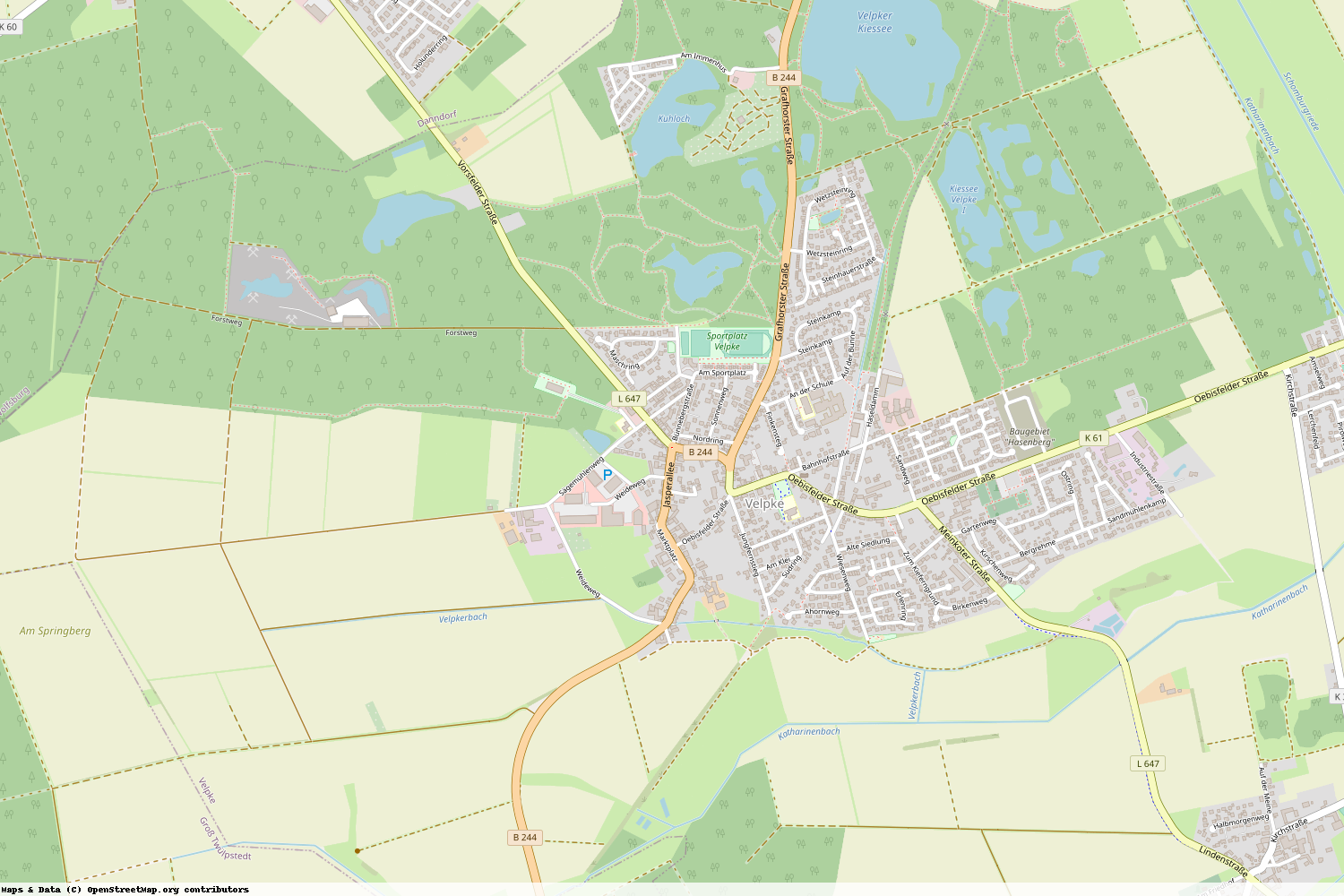 Ist gerade Stromausfall in Niedersachsen - Helmstedt - Velpke?