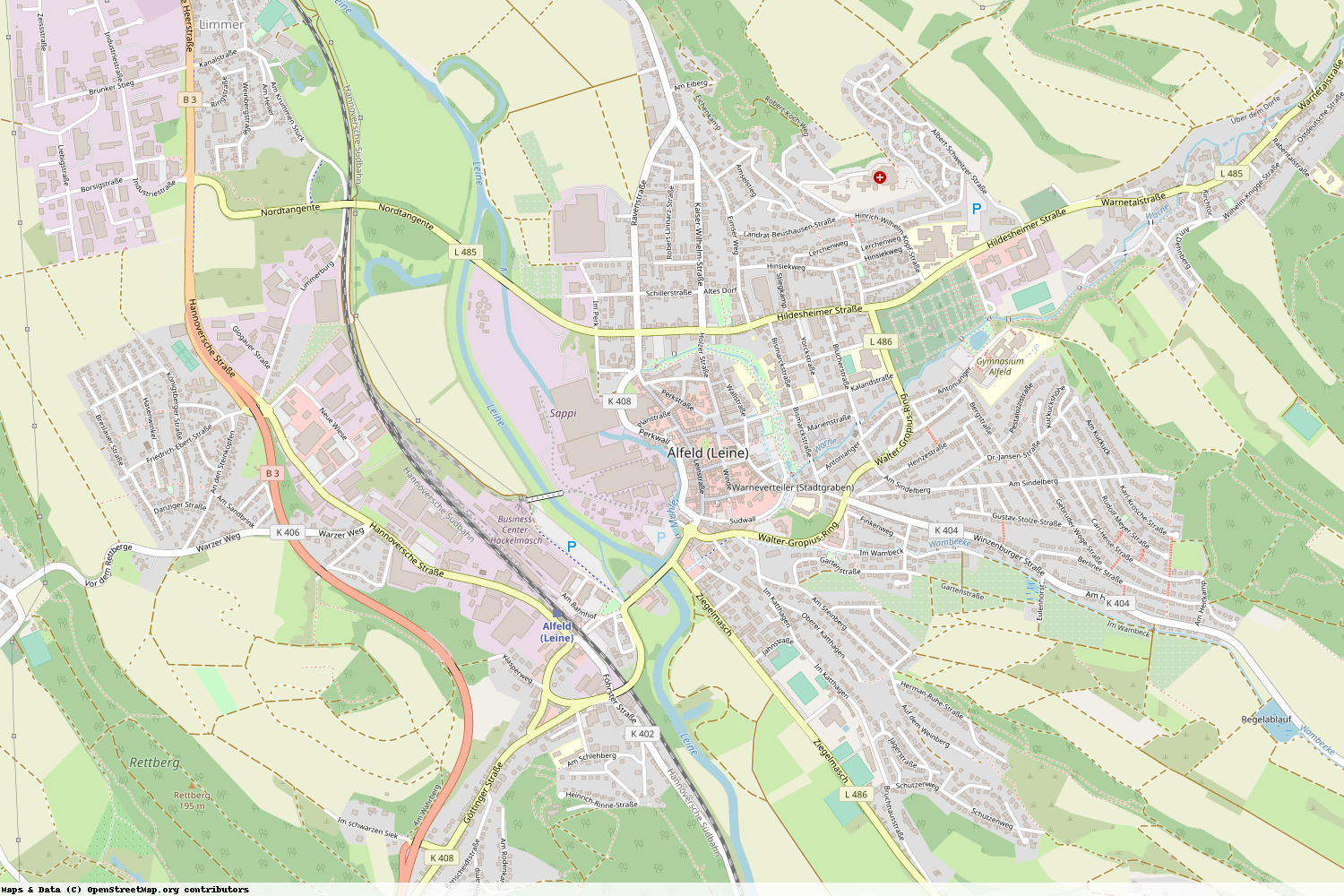 Ist gerade Stromausfall in Niedersachsen - Hildesheim - Alfeld (Leine)?