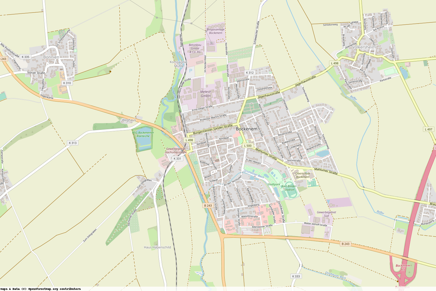 Ist gerade Stromausfall in Niedersachsen - Hildesheim - Bockenem?