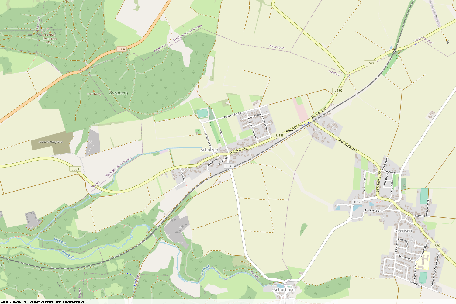 Ist gerade Stromausfall in Niedersachsen - Holzminden - Arholzen?