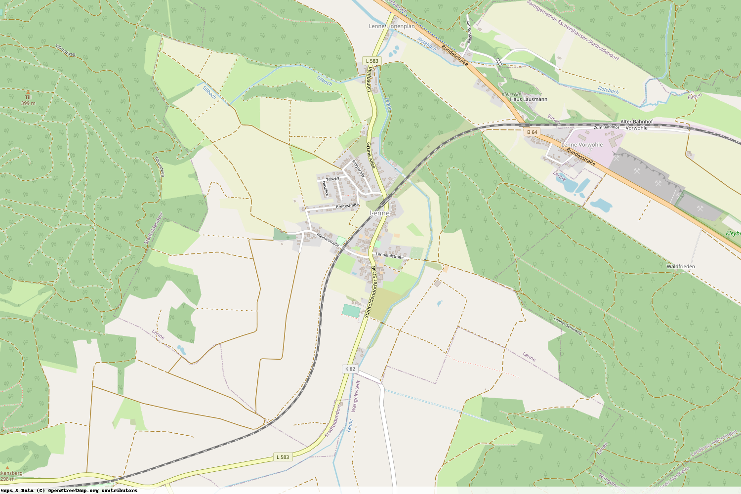 Ist gerade Stromausfall in Niedersachsen - Holzminden - Lenne?