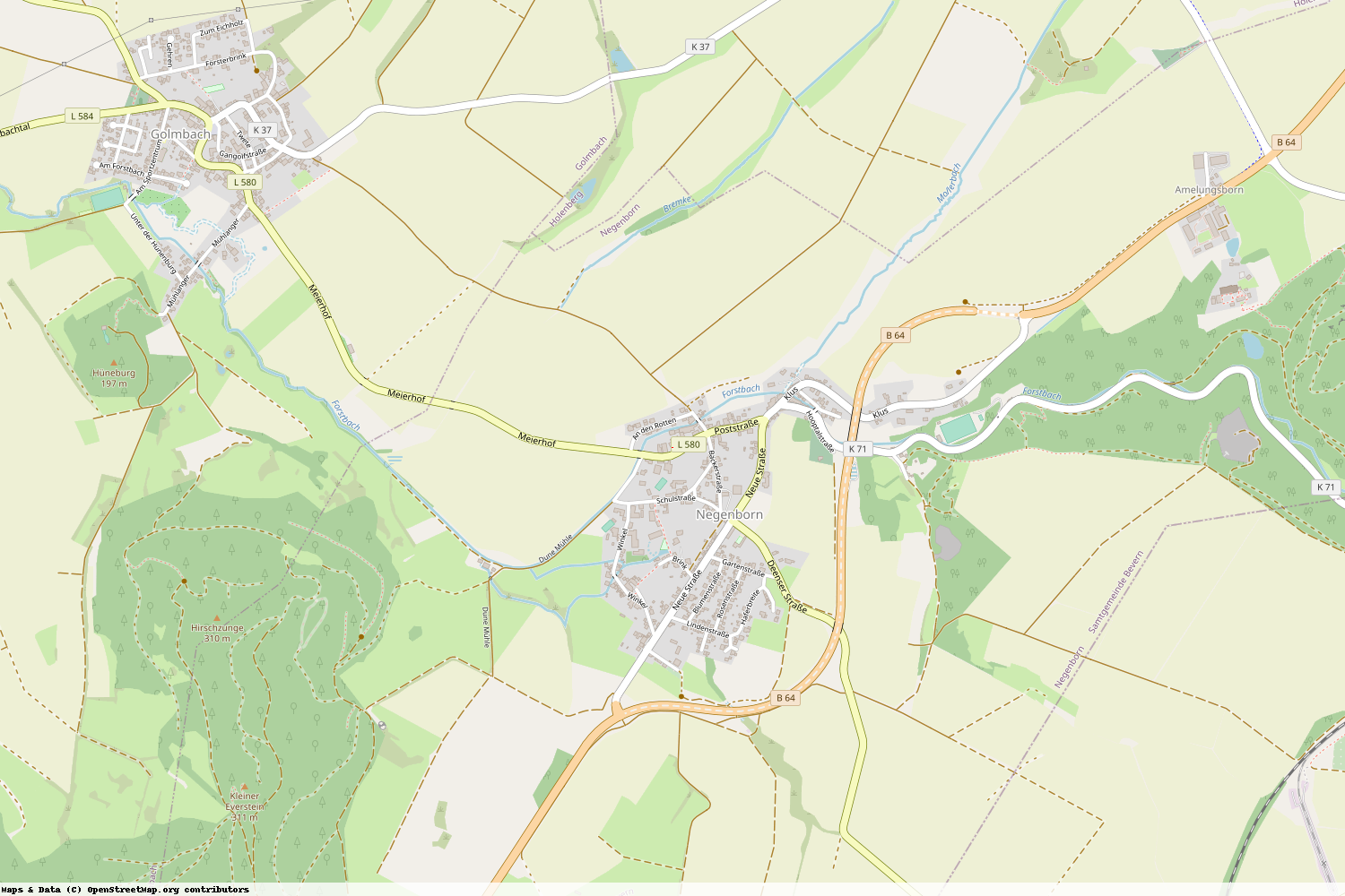 Ist gerade Stromausfall in Niedersachsen - Holzminden - Negenborn?