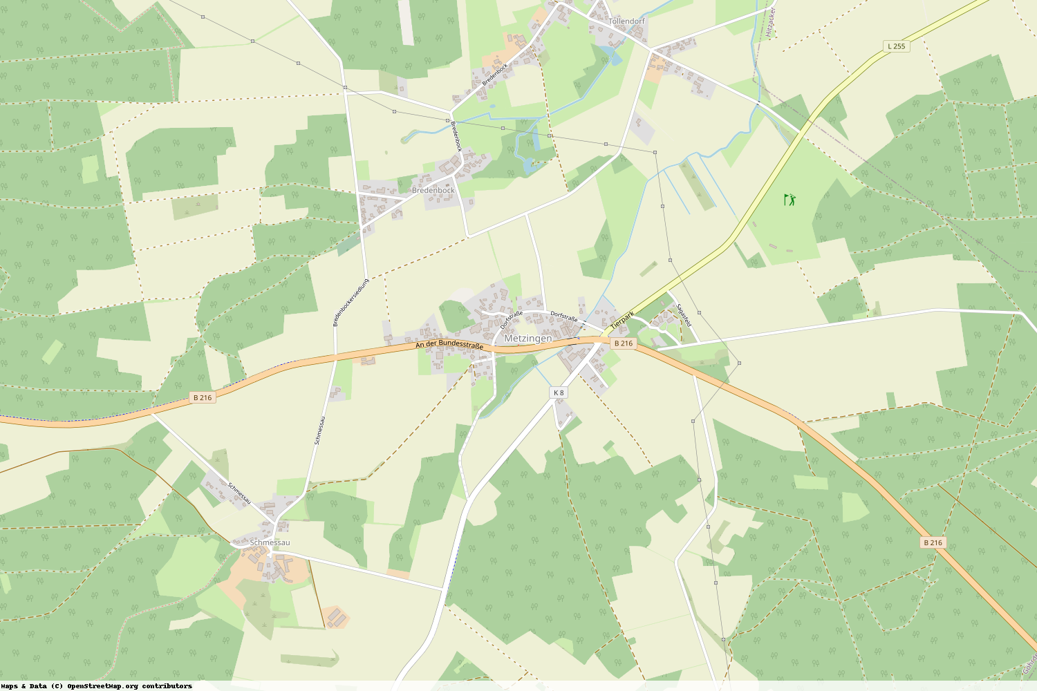Ist gerade Stromausfall in Niedersachsen - Lüchow-Dannenberg - Göhrde?