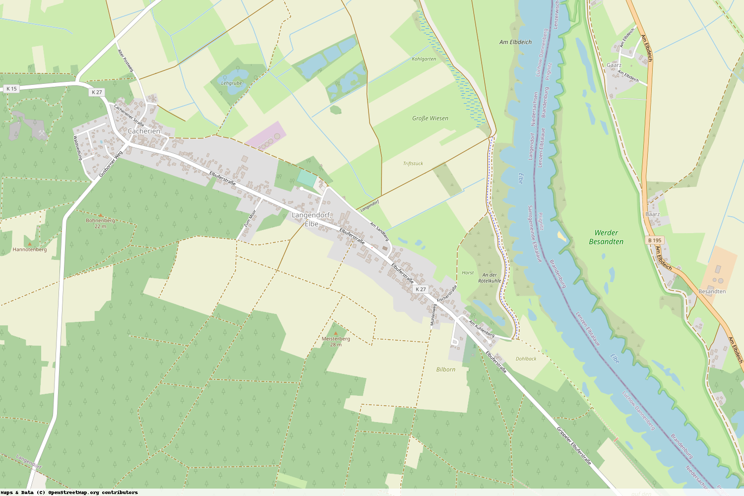 Ist gerade Stromausfall in Niedersachsen - Lüchow-Dannenberg - Langendorf?