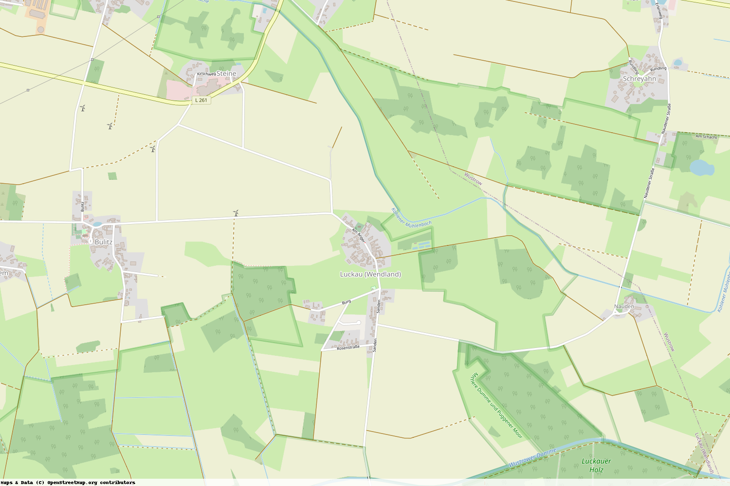 Ist gerade Stromausfall in Niedersachsen - Lüchow-Dannenberg - Luckau (Wendland)?