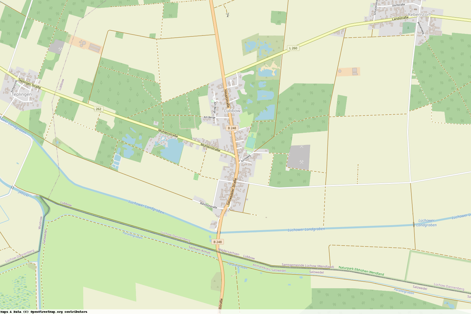 Ist gerade Stromausfall in Niedersachsen - Lüchow-Dannenberg - Lübbow?