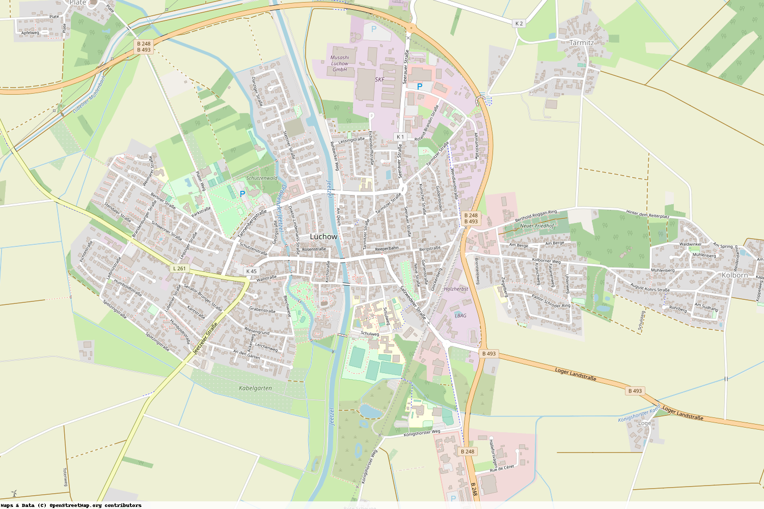 Ist gerade Stromausfall in Niedersachsen - Lüchow-Dannenberg - Lüchow (Wendland)?