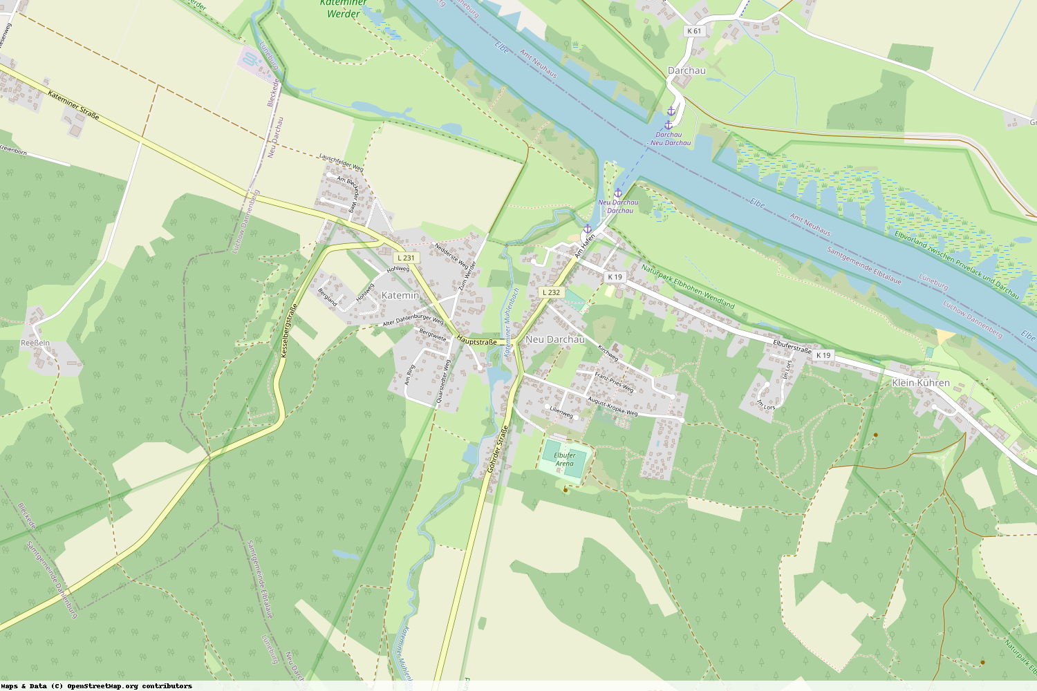 Ist gerade Stromausfall in Niedersachsen - Lüchow-Dannenberg - Neu Darchau?