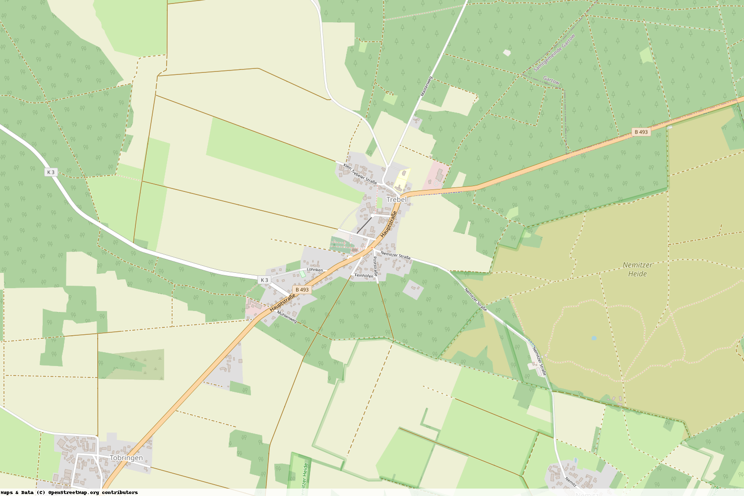 Ist gerade Stromausfall in Niedersachsen - Lüchow-Dannenberg - Trebel?