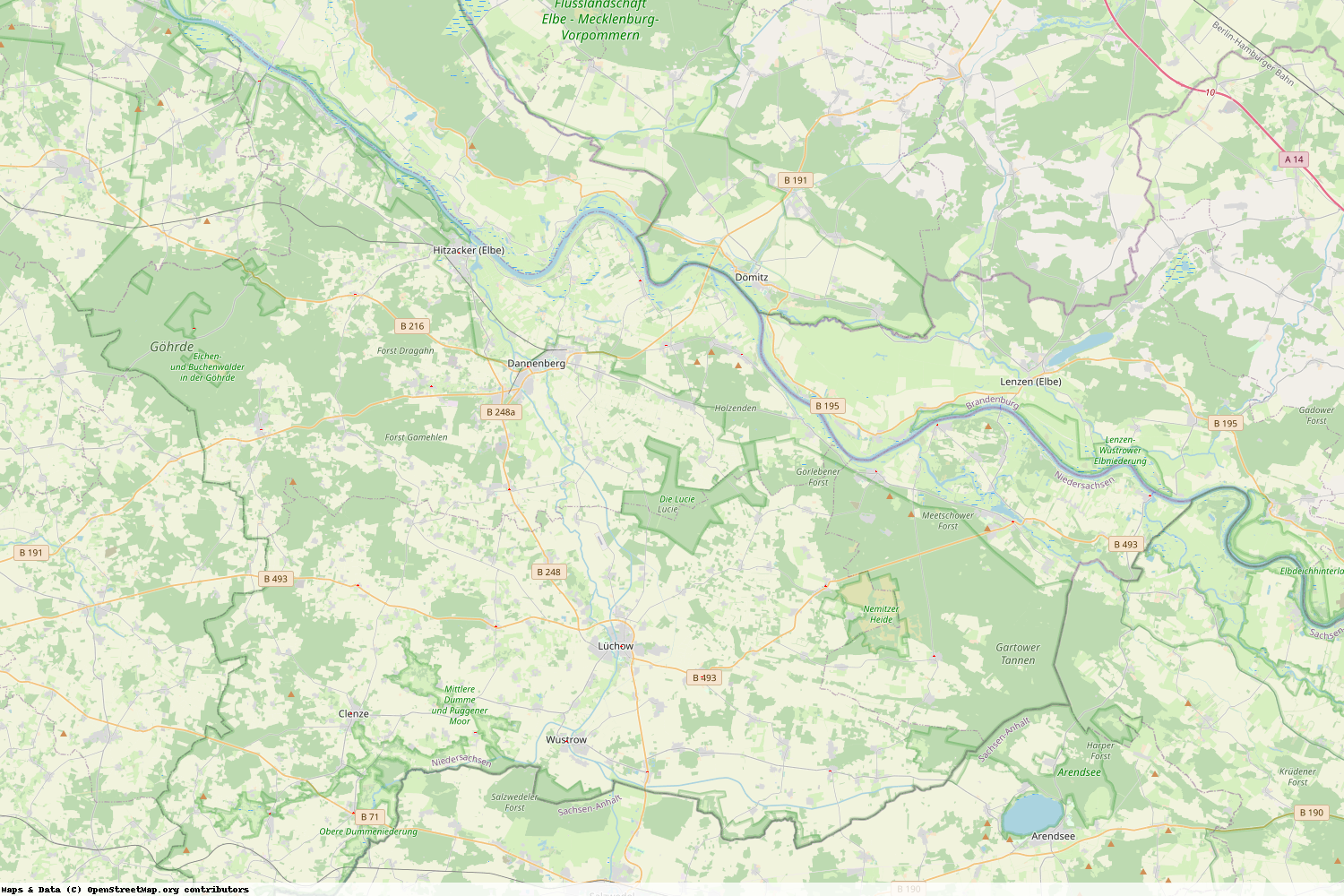 Ist gerade Stromausfall in Niedersachsen - Lüchow-Dannenberg?