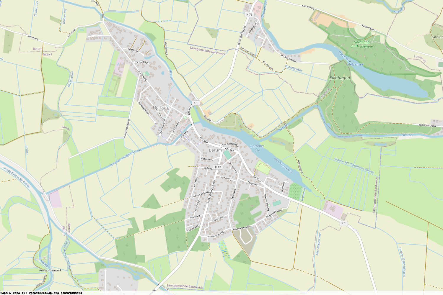 Ist gerade Stromausfall in Niedersachsen - Lüneburg - Barum?
