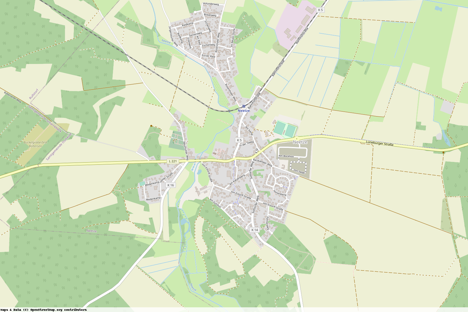 Ist gerade Stromausfall in Niedersachsen - Lüneburg - Neetze?