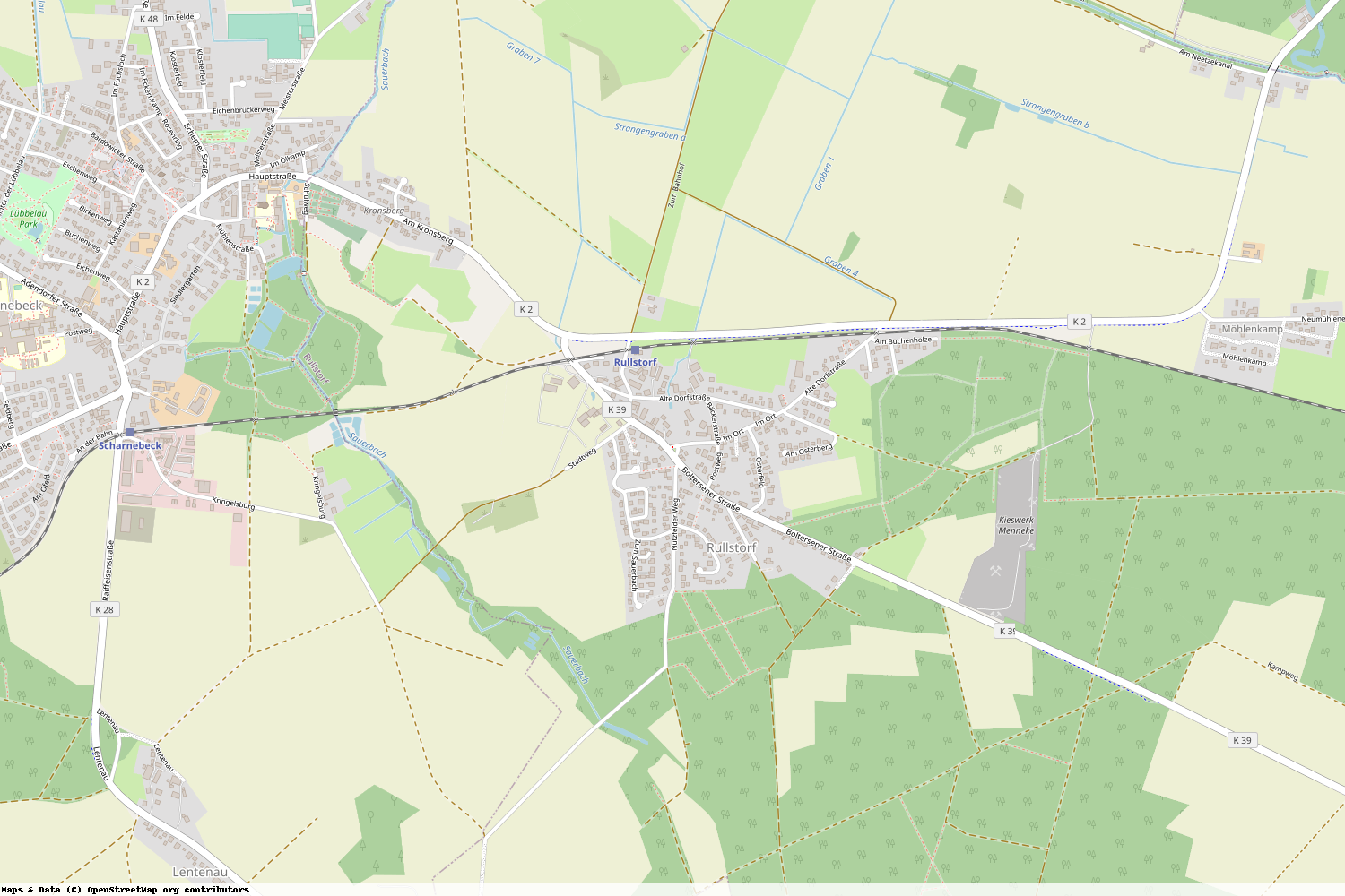 Ist gerade Stromausfall in Niedersachsen - Lüneburg - Rullstorf?