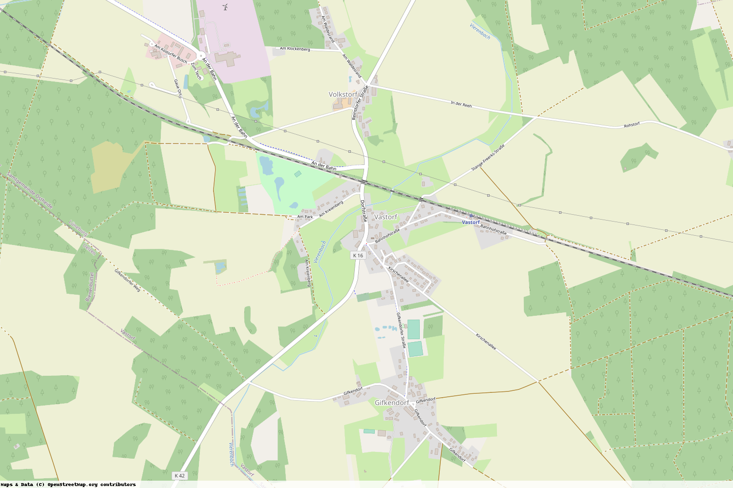 Ist gerade Stromausfall in Niedersachsen - Lüneburg - Vastorf?