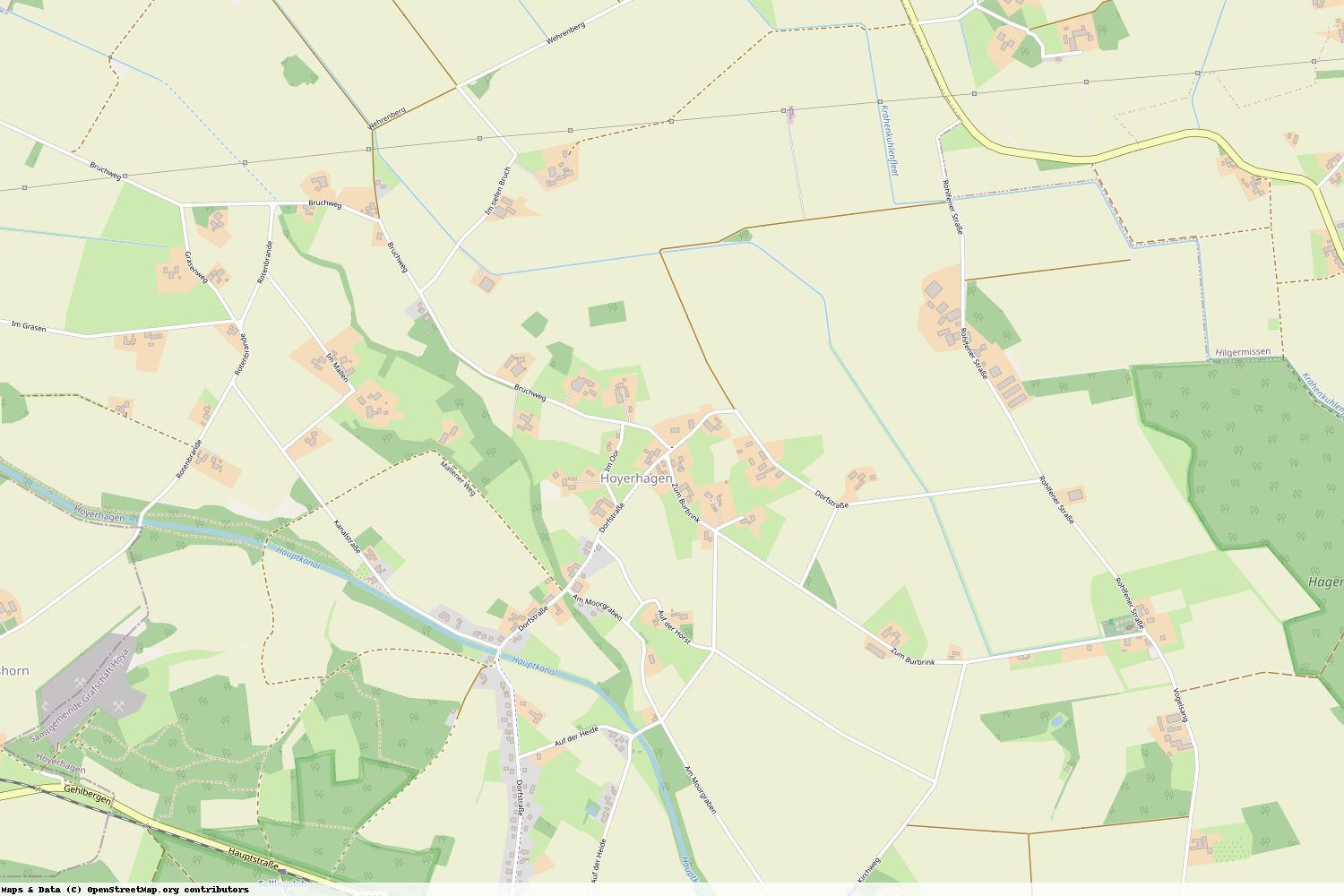 Ist gerade Stromausfall in Niedersachsen - Nienburg (Weser) - Hoyerhagen?