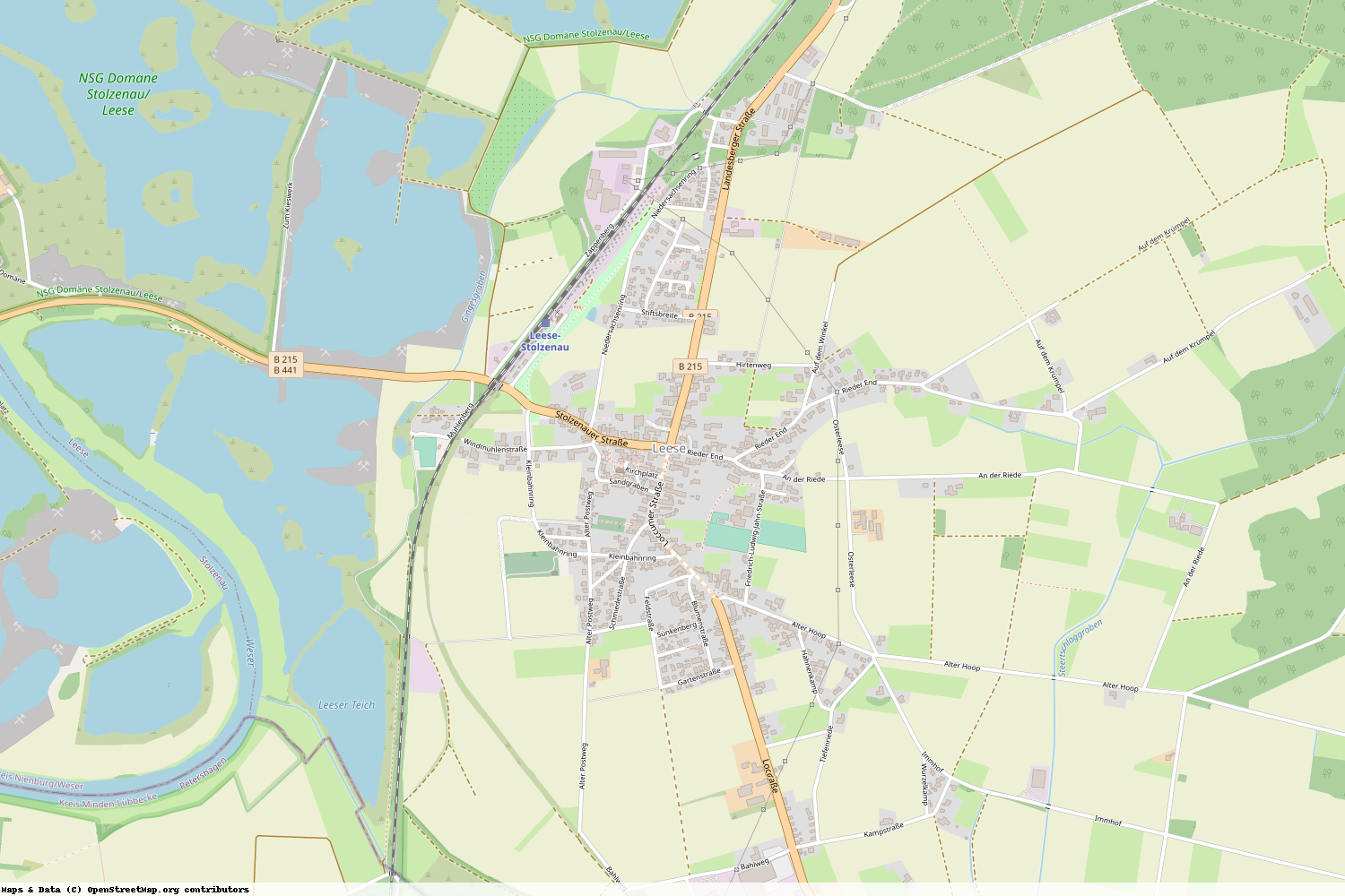 Ist gerade Stromausfall in Niedersachsen - Nienburg (Weser) - Leese?