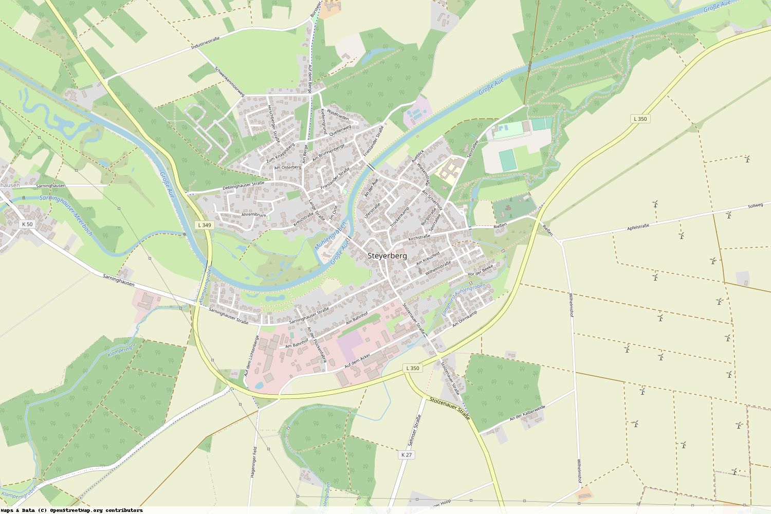 Ist gerade Stromausfall in Niedersachsen - Nienburg (Weser) - Steyerberg?