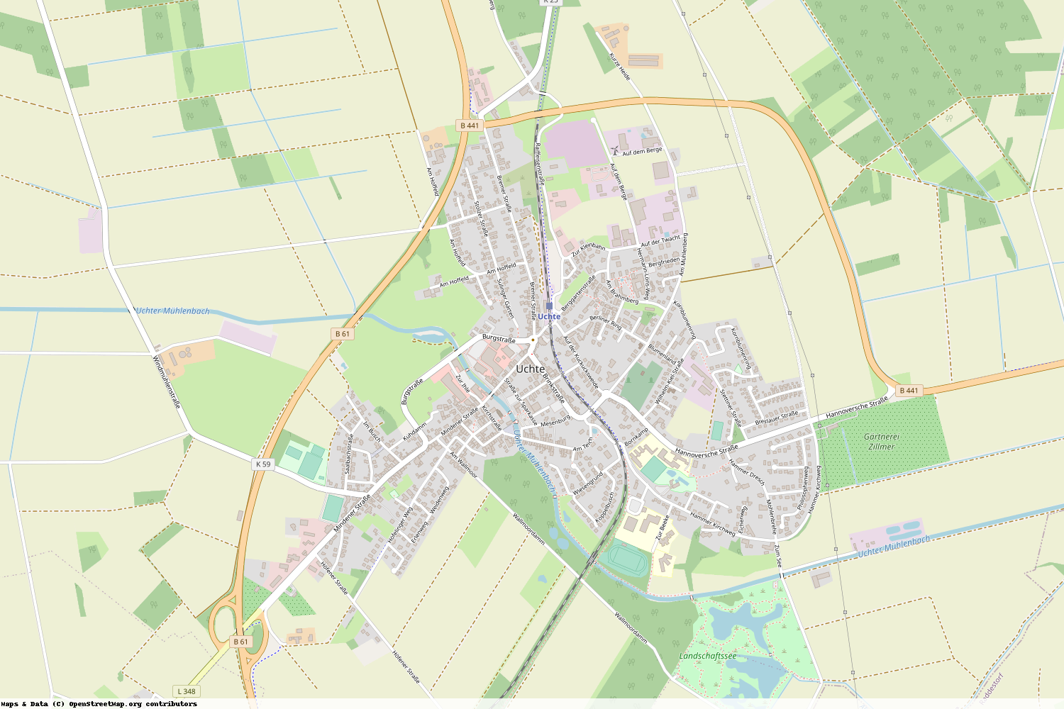 Ist gerade Stromausfall in Niedersachsen - Nienburg (Weser) - Uchte?