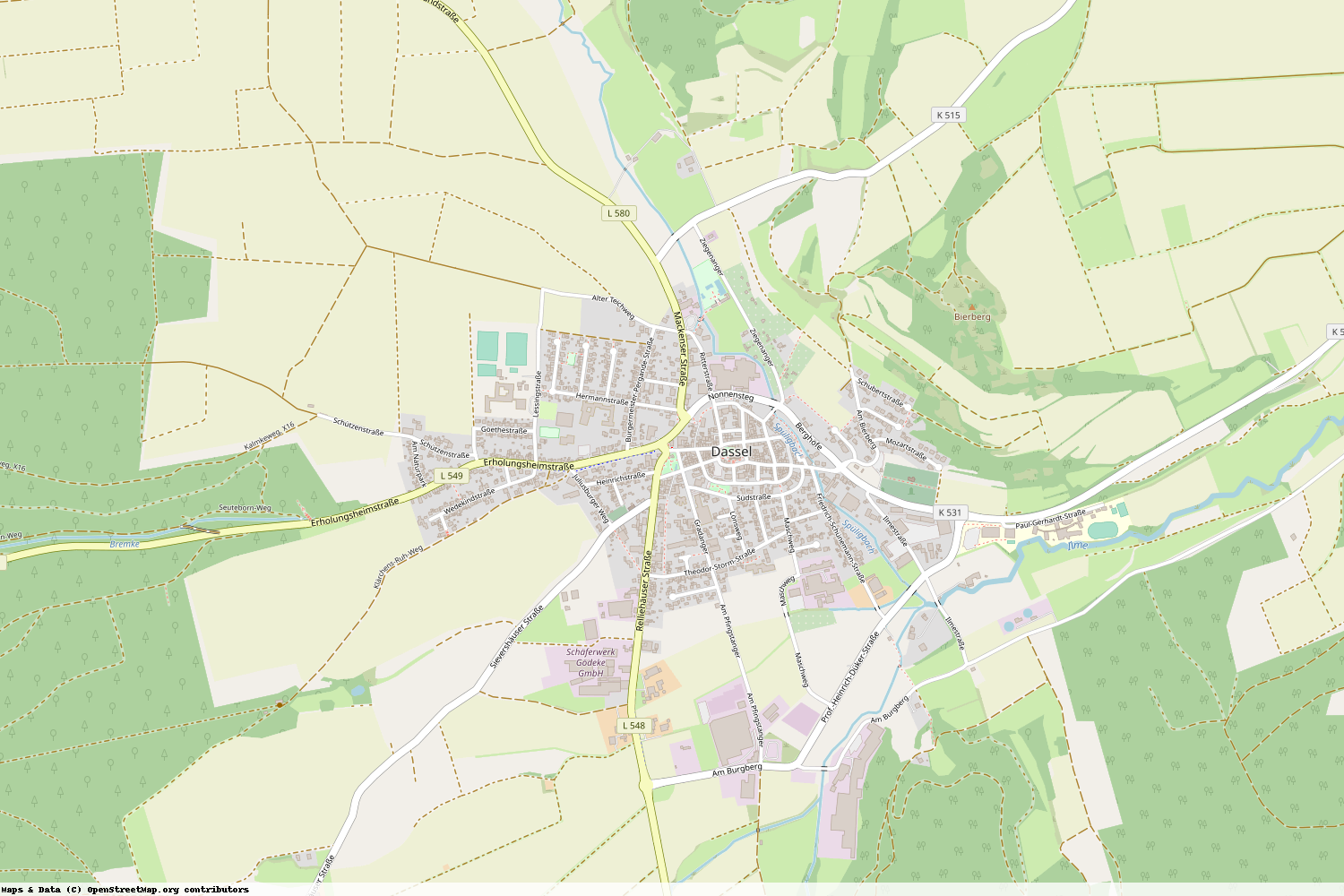 Ist gerade Stromausfall in Niedersachsen - Northeim - Dassel?