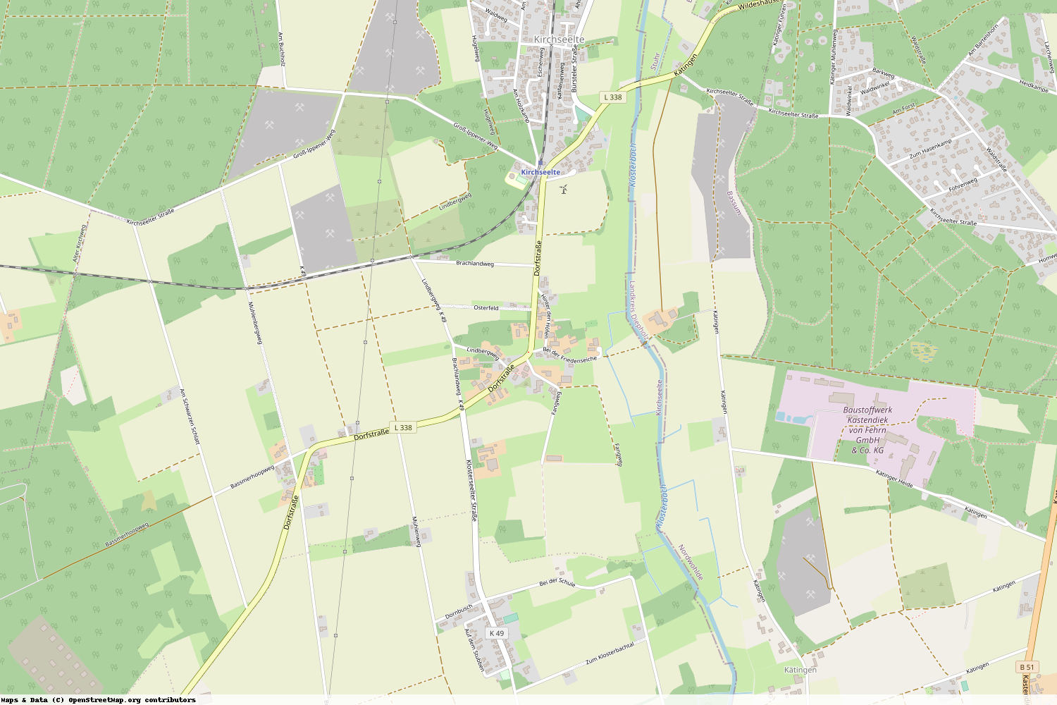 Ist gerade Stromausfall in Niedersachsen - Oldenburg - Kirchseelte?