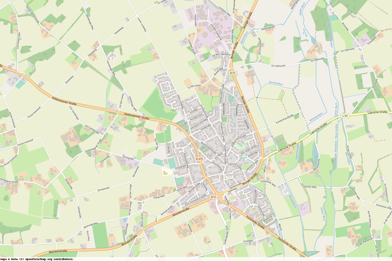 Ist gerade Stromausfall in Niedersachsen - Osnabrück - Glandorf?