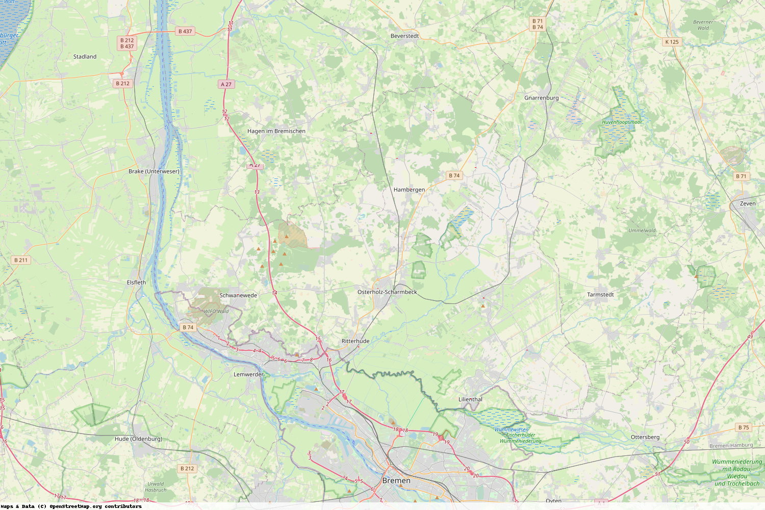 Ist gerade Stromausfall in Niedersachsen - Osterholz?
