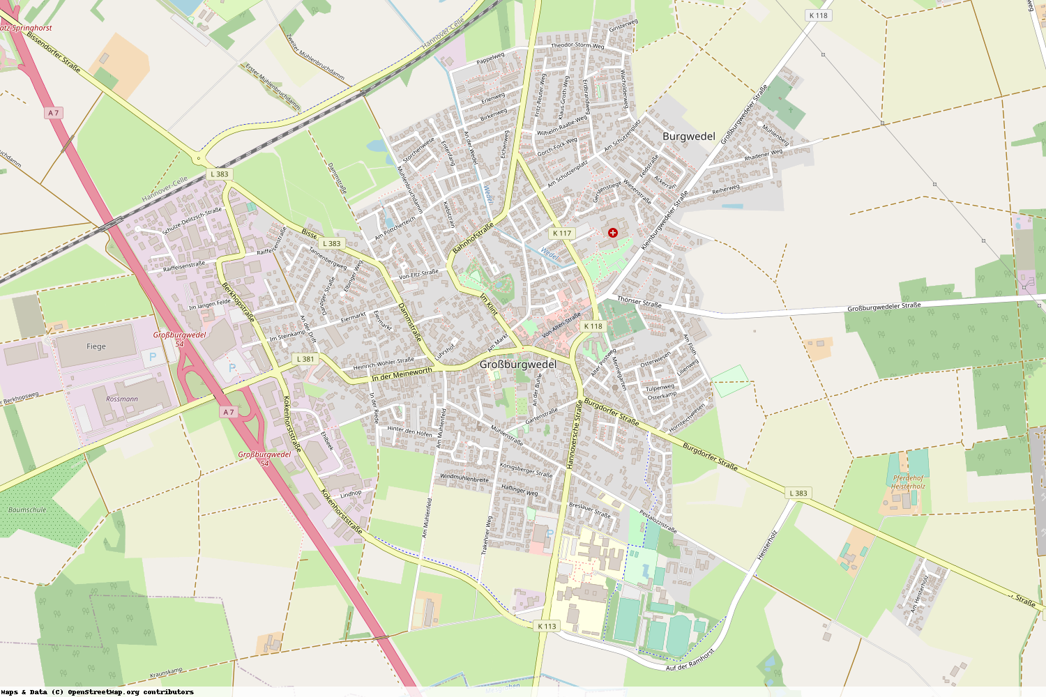 Ist gerade Stromausfall in Niedersachsen - Region Hannover - Burgwedel?