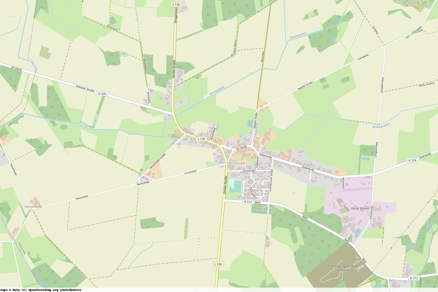 Ist gerade Stromausfall in Niedersachsen - Rotenburg (Wümme) - Helvesiek?