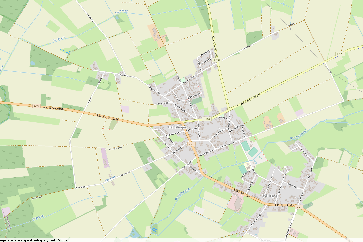 Ist gerade Stromausfall in Niedersachsen - Rotenburg (Wümme) - Hemslingen?