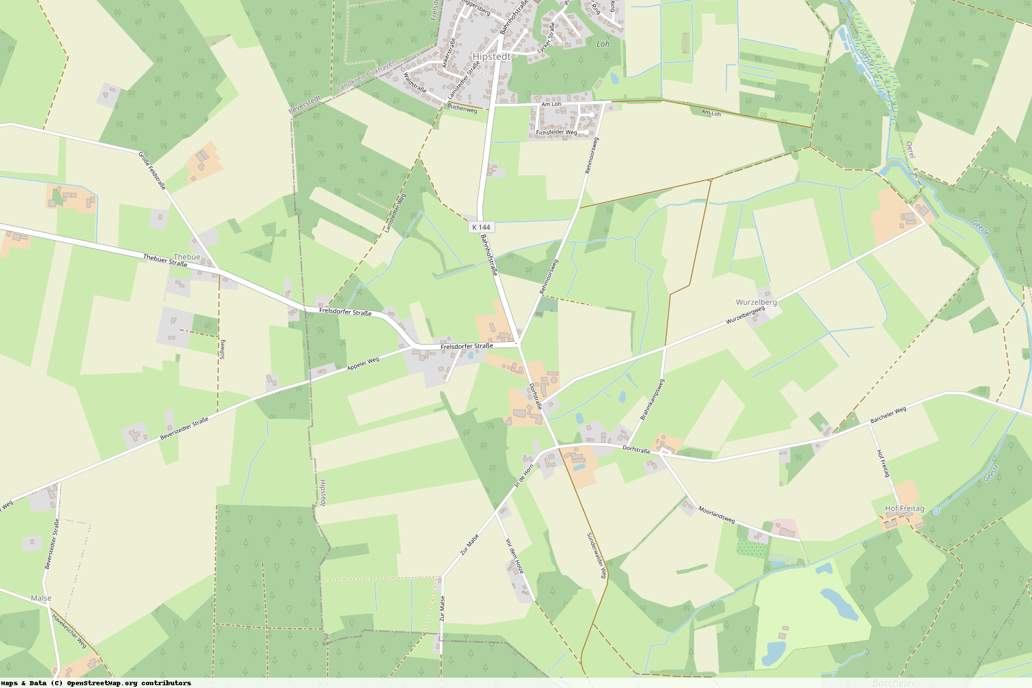 Ist gerade Stromausfall in Niedersachsen - Rotenburg (Wümme) - Hipstedt?
