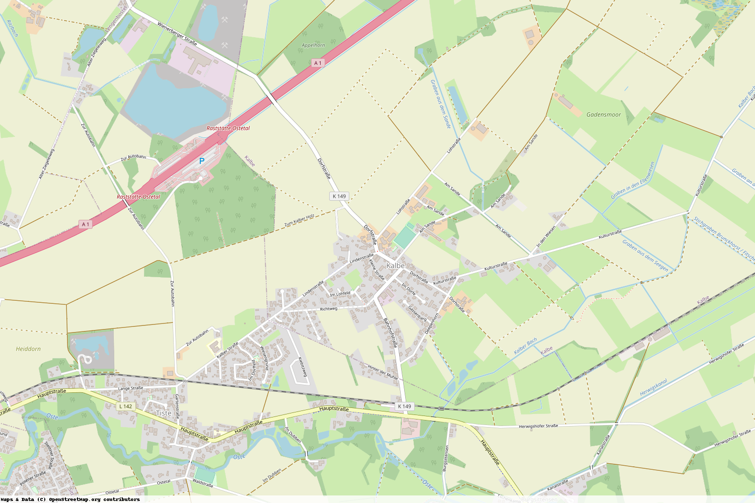 Ist gerade Stromausfall in Niedersachsen - Rotenburg (Wümme) - Kalbe?