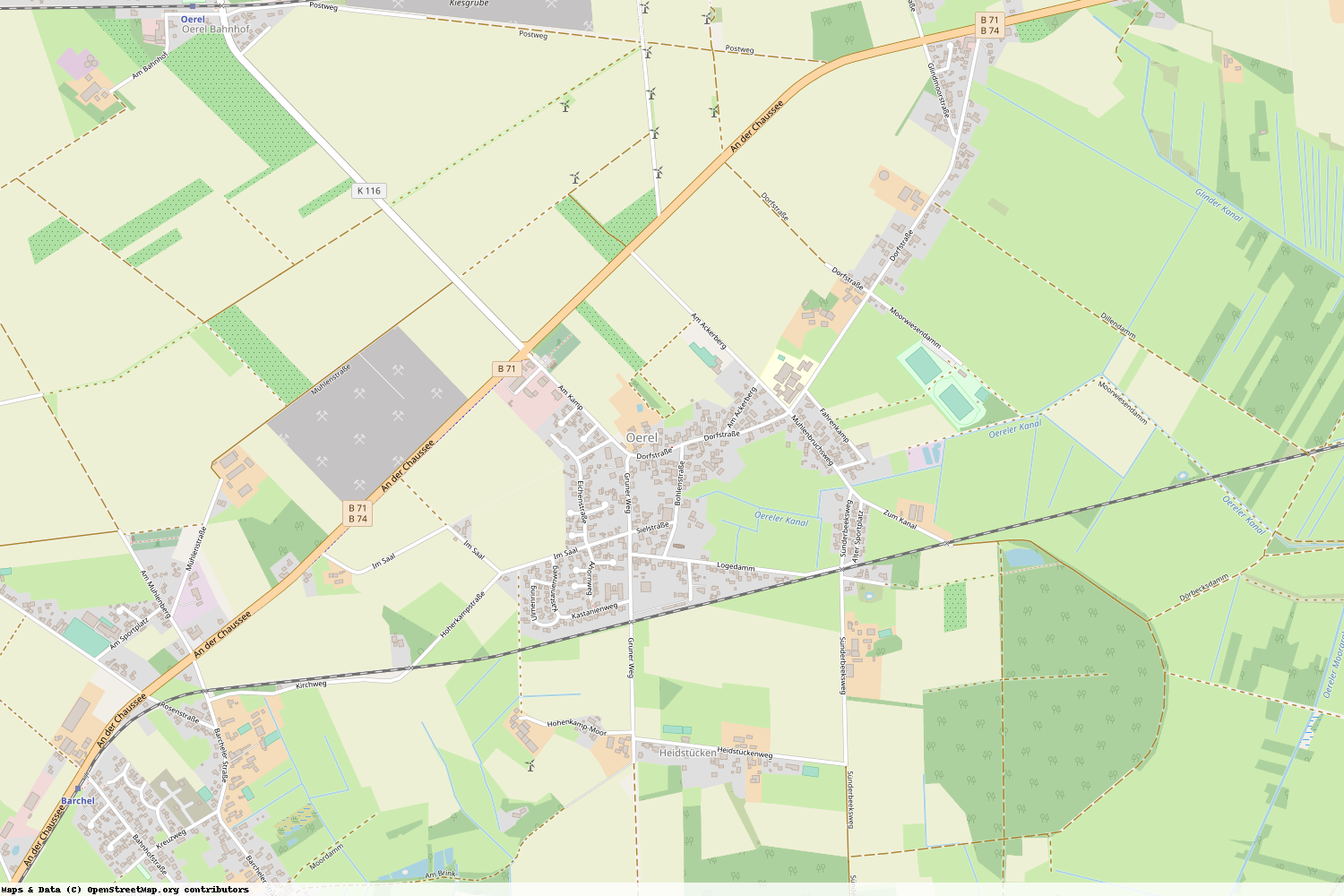 Ist gerade Stromausfall in Niedersachsen - Rotenburg (Wümme) - Oerel?