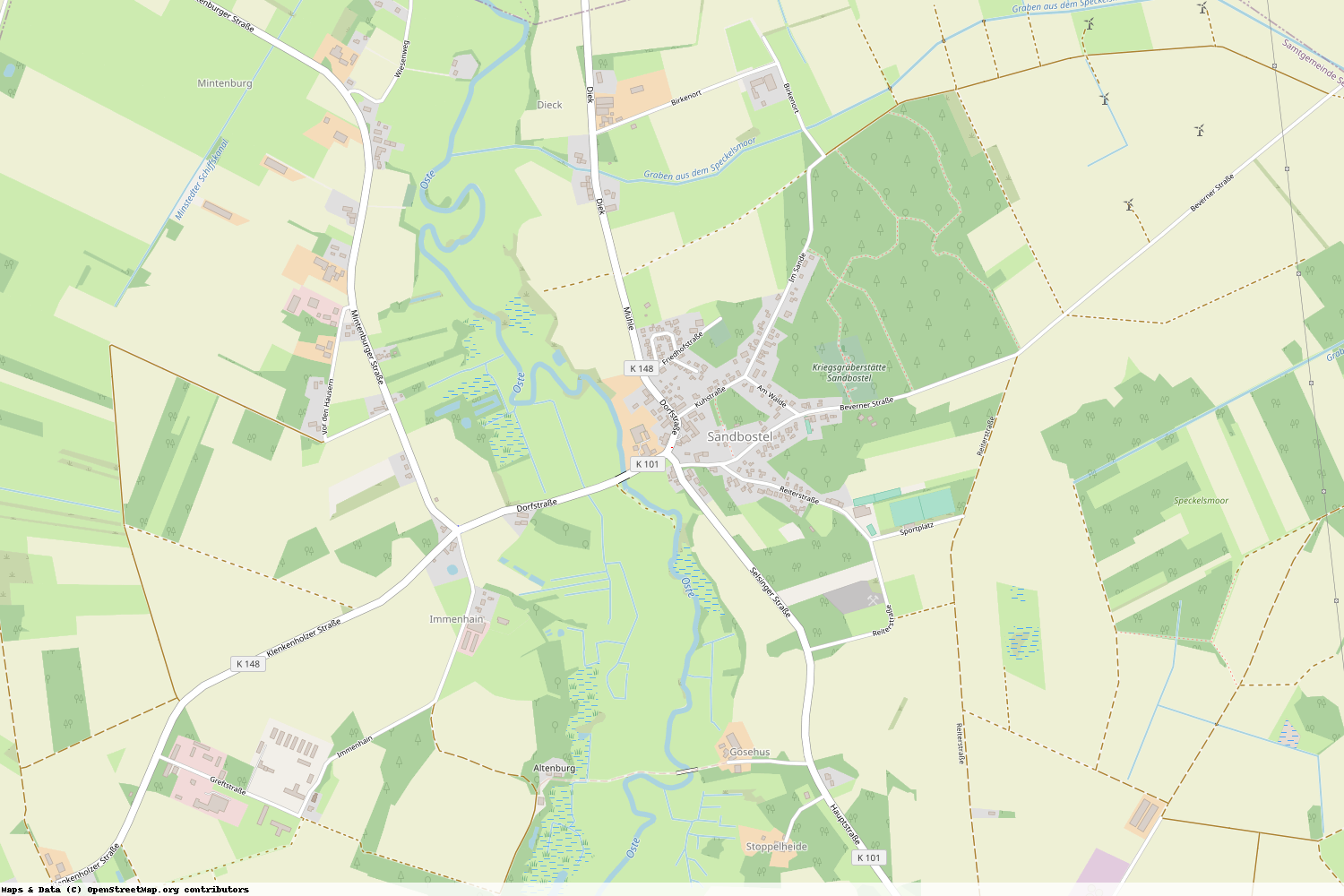 Ist gerade Stromausfall in Niedersachsen - Rotenburg (Wümme) - Sandbostel?