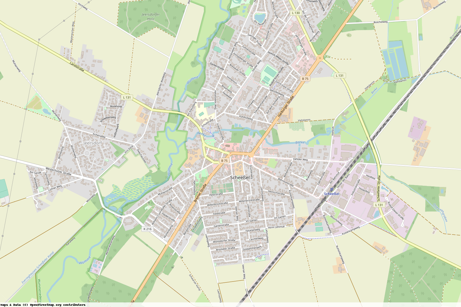 Ist gerade Stromausfall in Niedersachsen - Rotenburg (Wümme) - Scheeßel?
