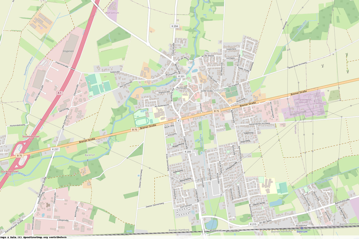 Ist gerade Stromausfall in Niedersachsen - Rotenburg (Wümme) - Sottrum?