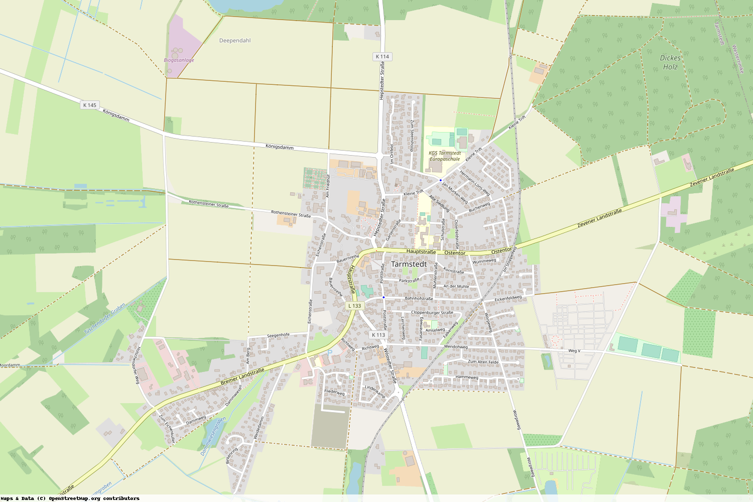 Ist gerade Stromausfall in Niedersachsen - Rotenburg (Wümme) - Tarmstedt?
