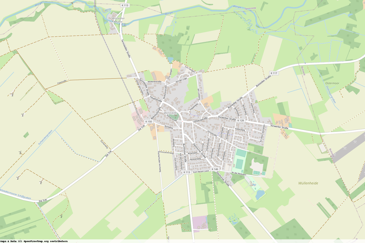 Ist gerade Stromausfall in Niedersachsen - Rotenburg (Wümme) - Wilstedt?
