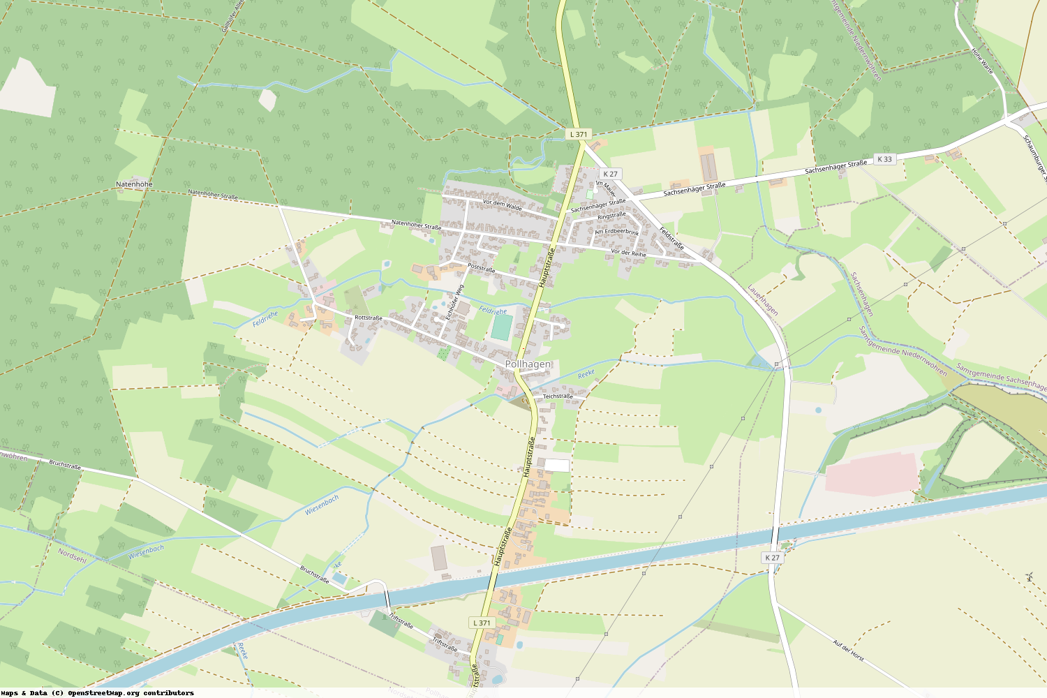 Ist gerade Stromausfall in Niedersachsen - Schaumburg - Pollhagen?