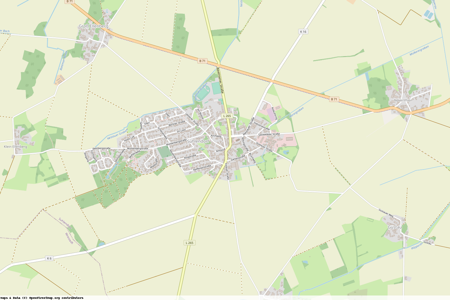 Ist gerade Stromausfall in Niedersachsen - Uelzen - Suhlendorf?