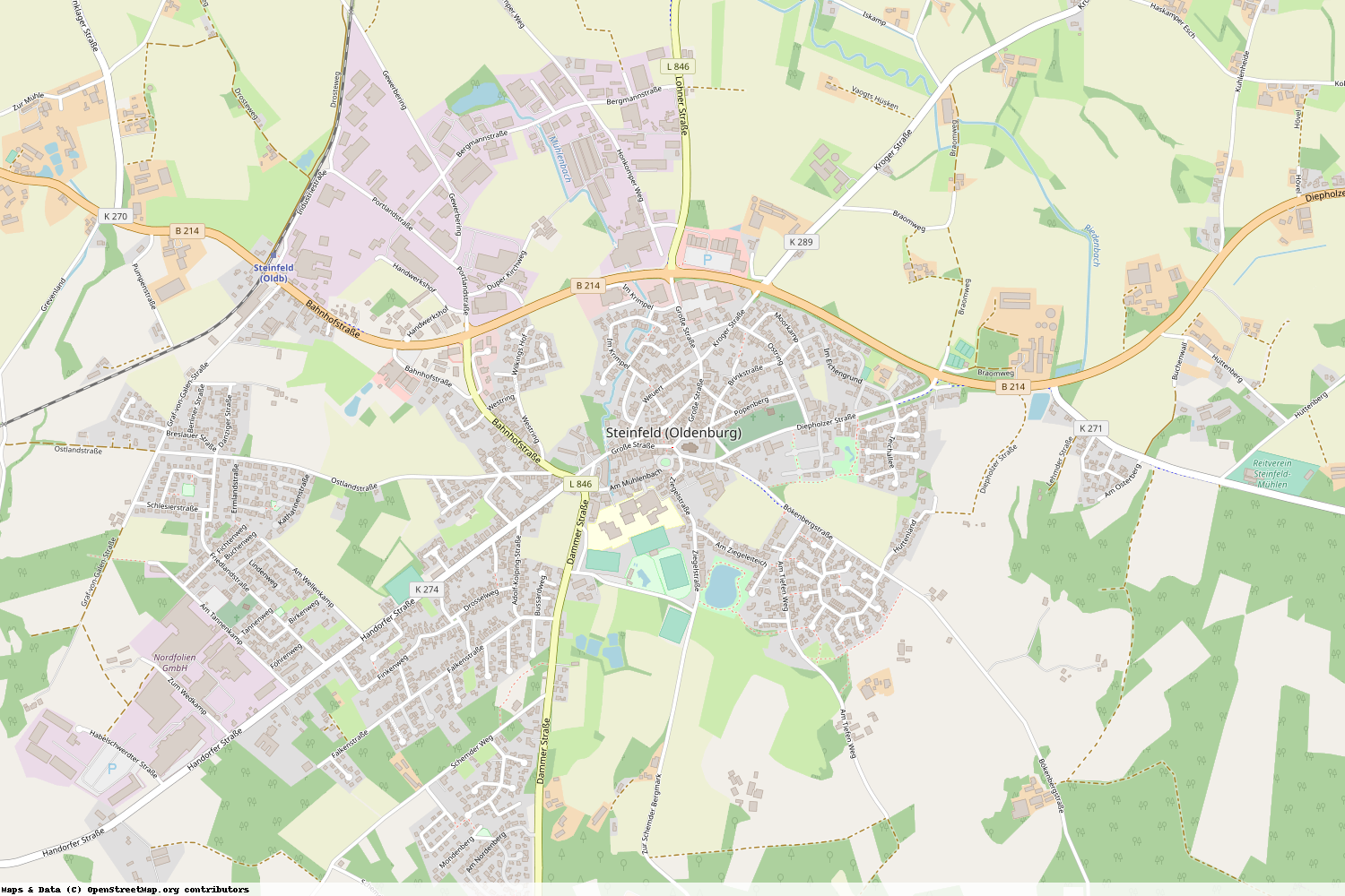Ist gerade Stromausfall in Niedersachsen - Vechta - Steinfeld (Oldenburg)?
