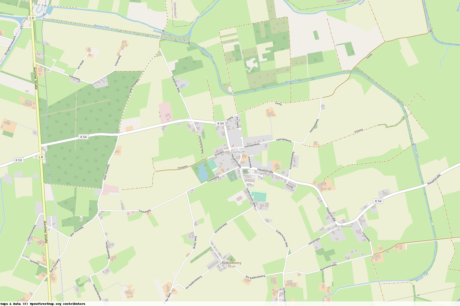 Ist gerade Stromausfall in Niedersachsen - Wittmund - Dunum?