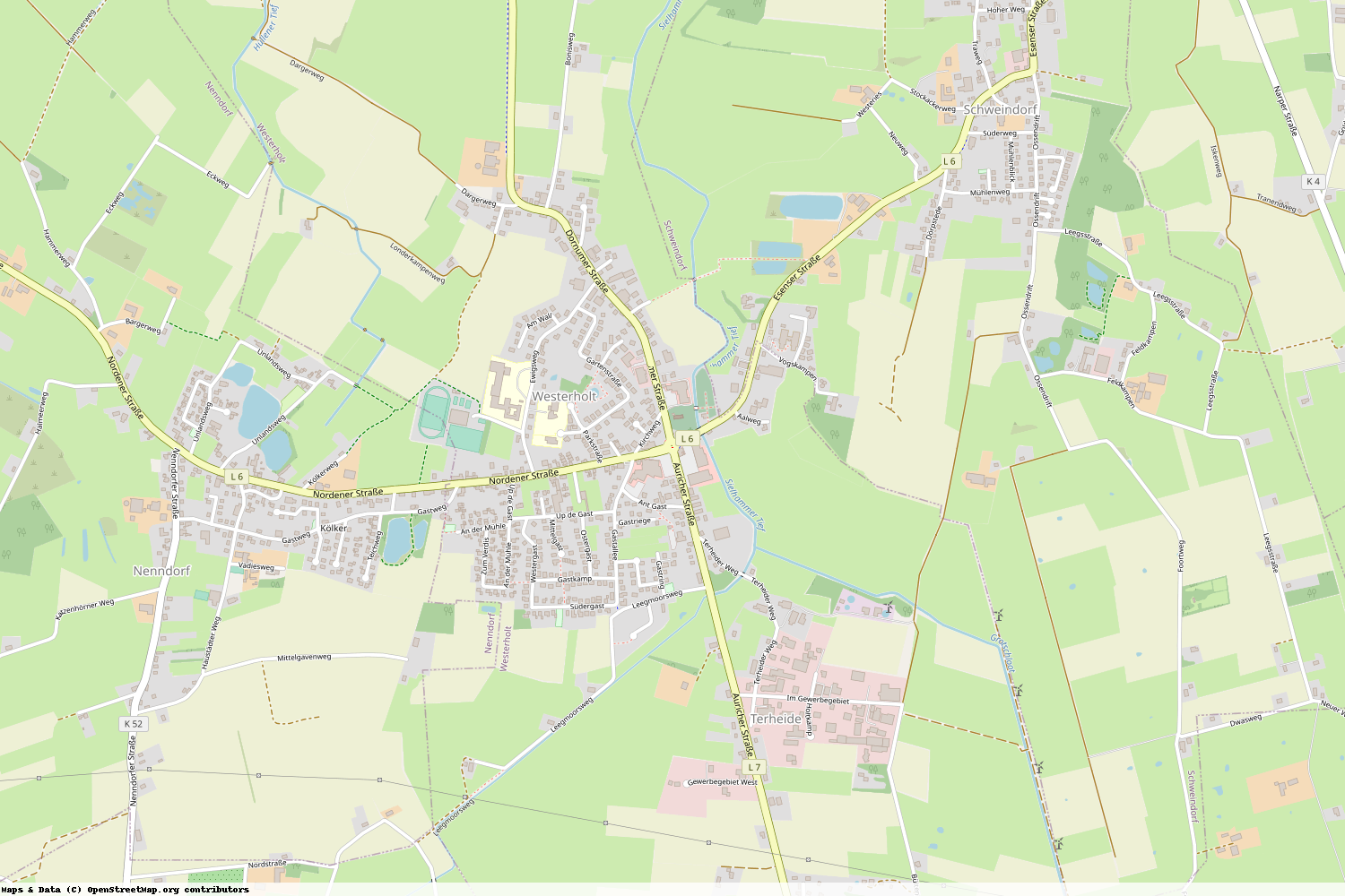 Ist gerade Stromausfall in Niedersachsen - Wittmund - Westerholt?
