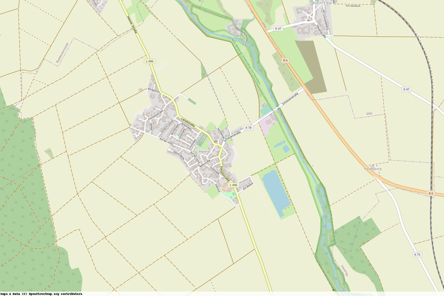 Ist gerade Stromausfall in Niedersachsen - Wolfenbüttel - Heere?